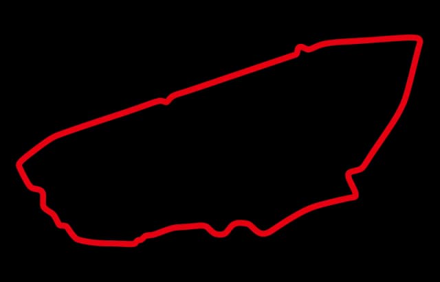 Mapa da pista Circuit de la Sarthe
